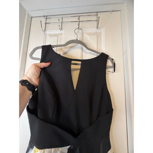 Coast Black and White Fabian Print Maxi Dress - US Size 12 - Picture 4 of 16